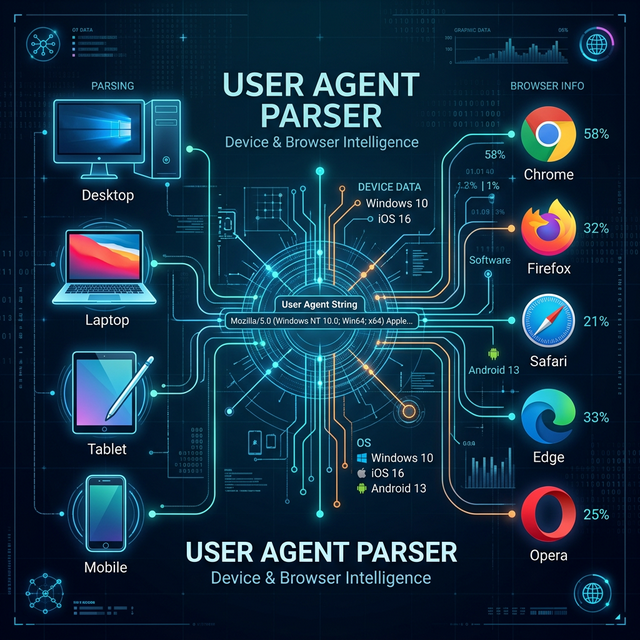 User Agent（UA）解析・確認ツール | TOOL FARM